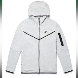 Nike Tech Fleece Full Zip Hoodie
'Heather Grey'